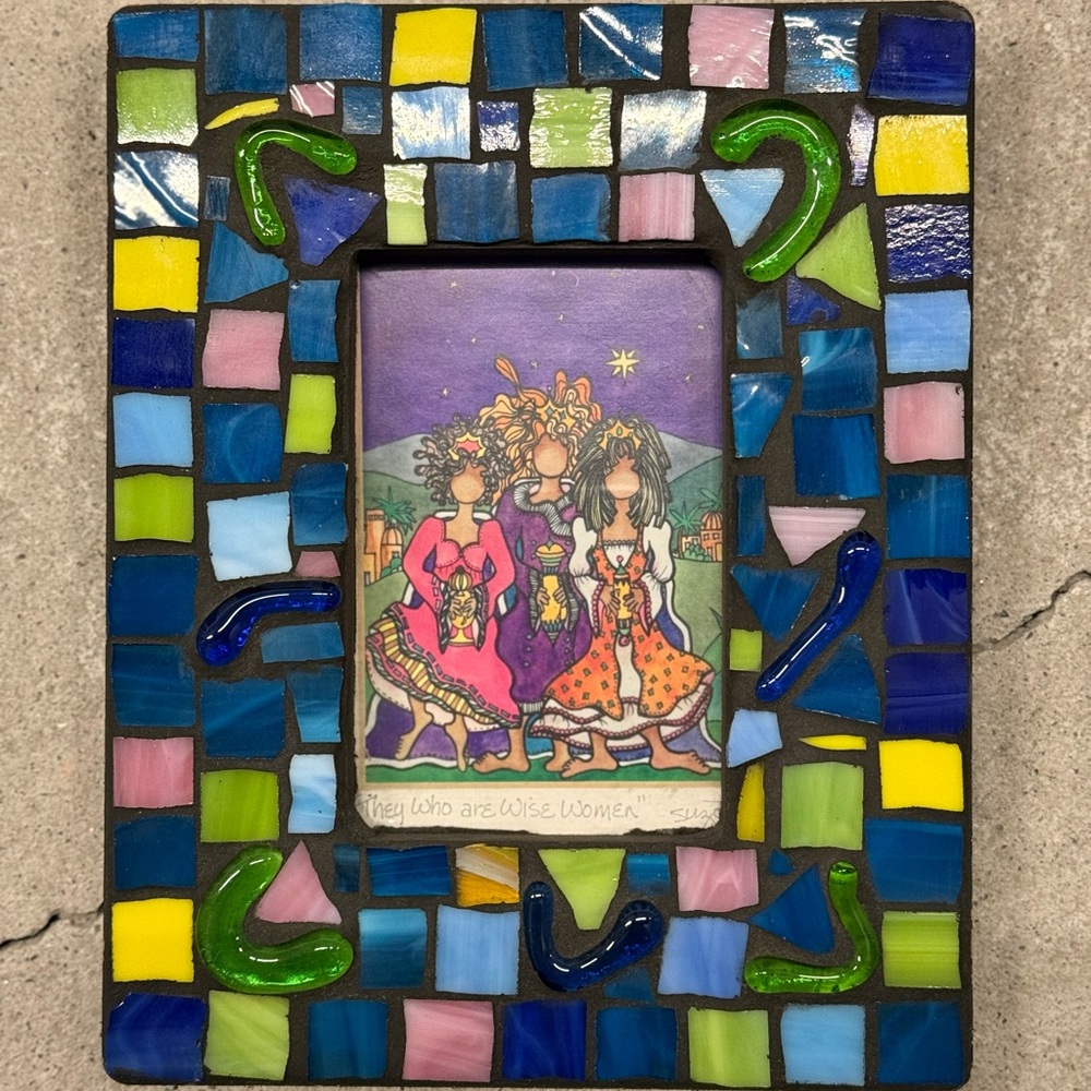 Suzy Toronto Colorful Mosaic Picture - Wise Women